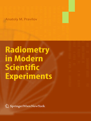 cover image of Radiometry in Modern Scientific Experiments